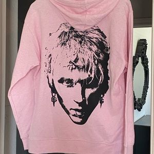Machine Gun Kelly pink Hoodie sz medium